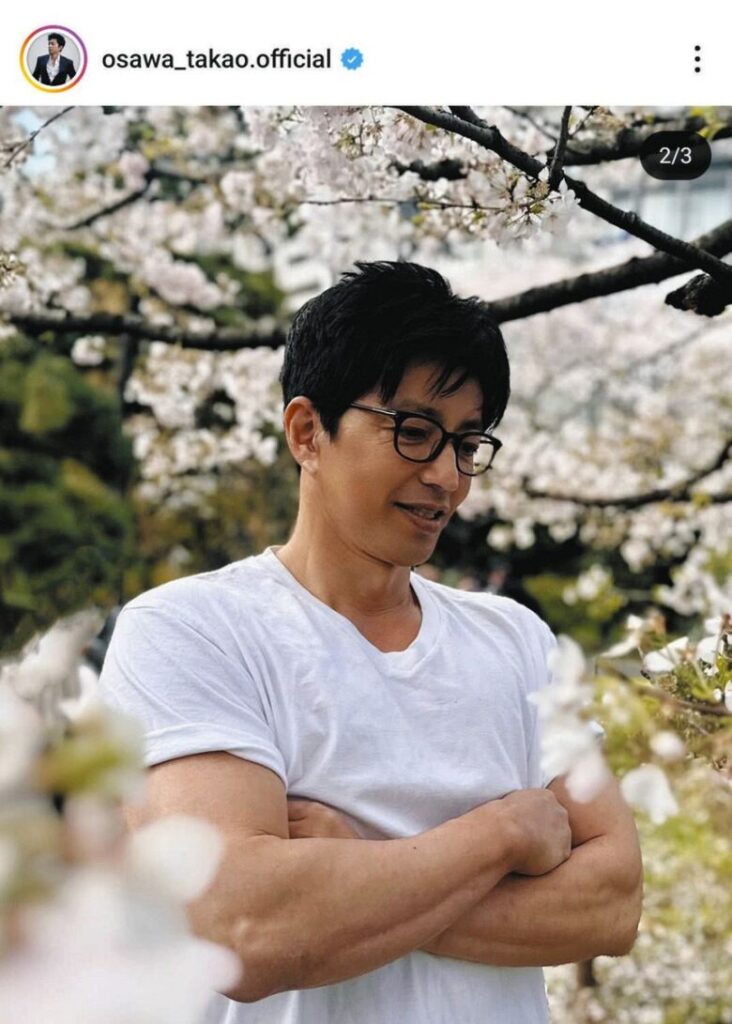 大沢たかお　筋肉